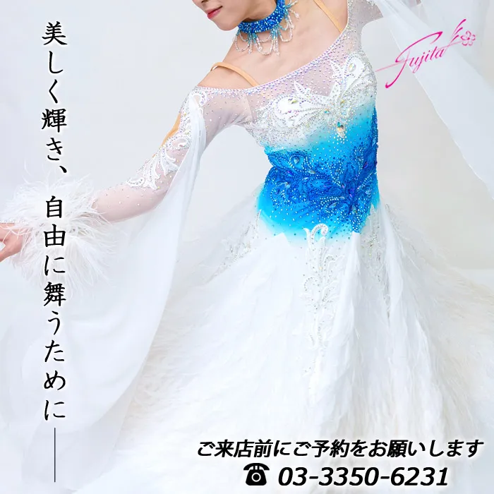 社交ダンス 高級ドレス 東京 店舗 スタンダードドレス ラテンドレス